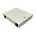 KC02-12C-W	12芯壁掛光纖終端箱(單開) 12路光纖盒  12口光纖箱 末端光纖收容箱 光纖收容盒