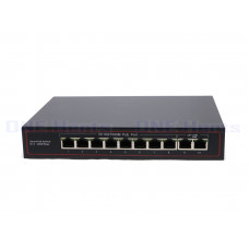 OHZ-GPOE-8 千兆8口POE+2千兆網路轉換器 POE交換器千兆8口48V監控專用POE供電交換器8口 千兆POE網路交換機8口 另有4口 16口監控專用48V網路供電